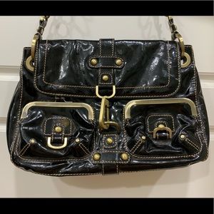 Rafe Patent Shoulder Bag